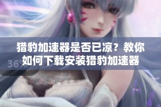 猎豹加速器是否已凉？教你如何下载安装猎豹加速器