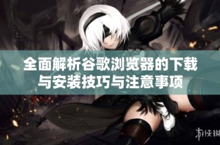 全面解析谷歌浏览器的下载与安装技巧与注意事项