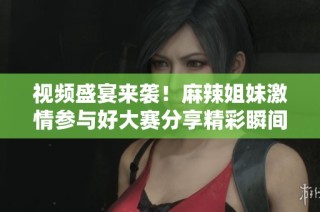 视频盛宴来袭！麻辣姐妹激情参与好大赛分享精彩瞬间