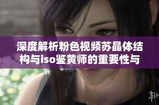 深度解析粉色视频苏晶体结构与iso鉴黄师的重要性与应用