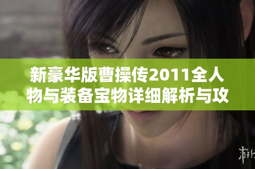 新豪华版曹操传2011全人物与装备宝物详细解析与攻略