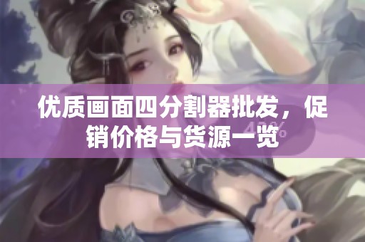 优质画面四分割器批发，促销价格与货源一览