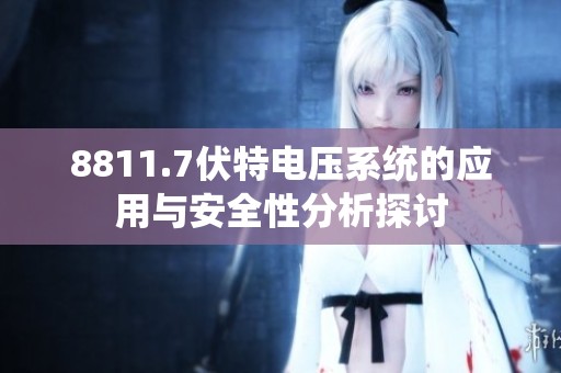 8811.7伏特电压系统的应用与安全性分析探讨