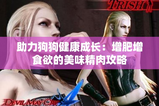 助力狗狗健康成长：增肥增食欲的美味精肉攻略