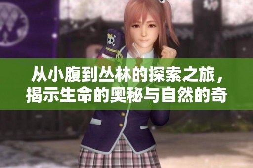 从小腹到丛林的探索之旅，揭示生命的奥秘与自然的奇迹