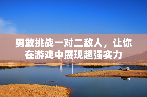 勇敢挑战一对二敌人，让你在游戏中展现超强实力