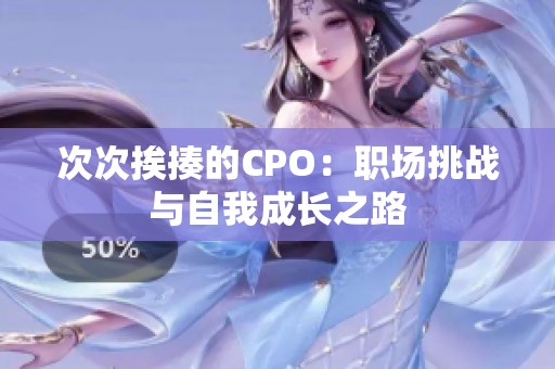 次次挨揍的CPO：职场挑战与自我成长之路