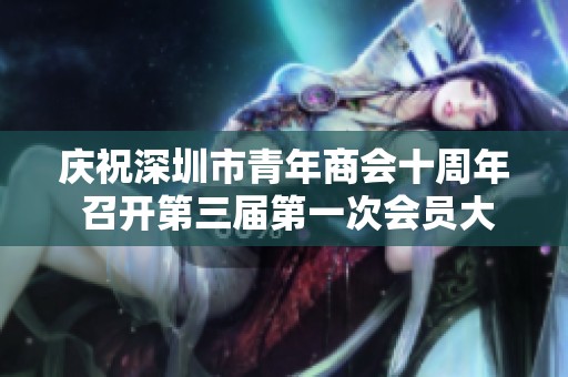 庆祝深圳市青年商会十周年 召开第三届第一次会员大会盛典