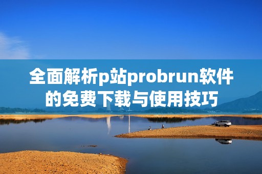 全面解析p站probrun软件的免费下载与使用技巧