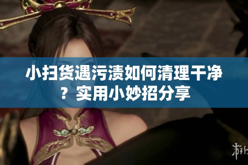 小扫货遇污渍如何清理干净？实用小妙招分享