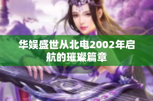 华娱盛世从北电2002年启航的璀璨篇章