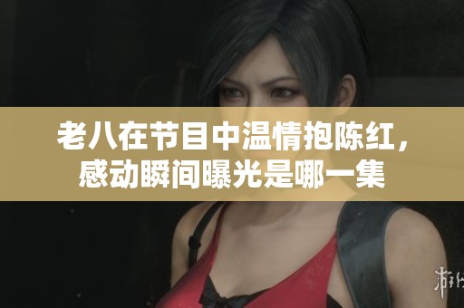老八在节目中温情抱陈红，感动瞬间曝光是哪一集