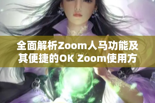 全面解析Zoom人马功能及其便捷的OK Zoom使用方法