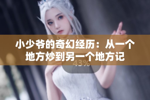 小少爷的奇幻经历：从一个地方炒到另一个地方记