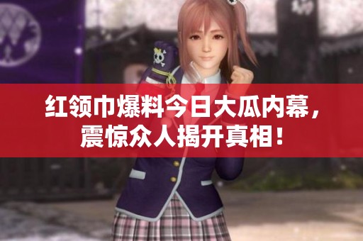 红领巾爆料今日大瓜内幕，震惊众人揭开真相！