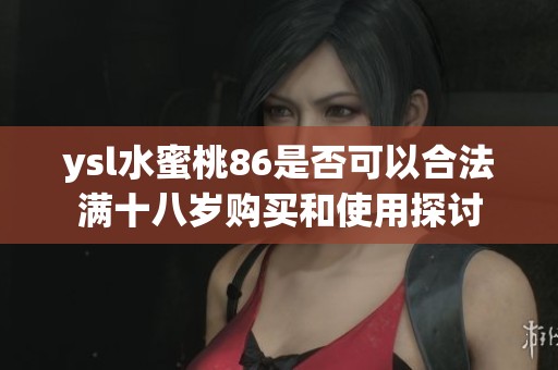 ysl水蜜桃86是否可以合法满十八岁购买和使用探讨