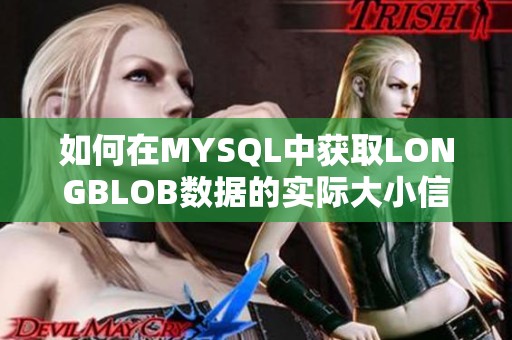 如何在MYSQL中获取LONGBLOB数据的实际大小信息