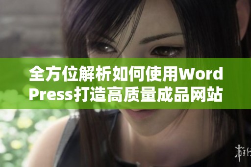 全方位解析如何使用WordPress打造高质量成品网站技巧