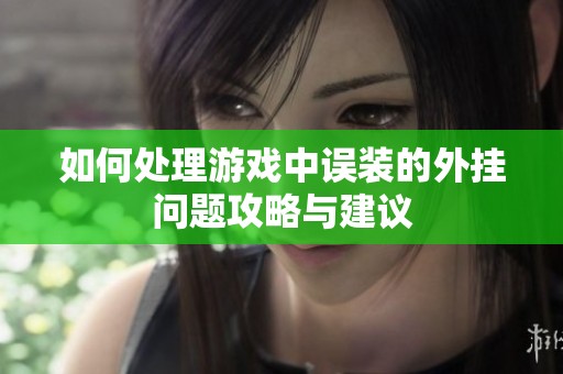 如何处理游戏中误装的外挂问题攻略与建议