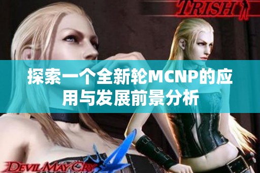 探索一个全新轮MCNP的应用与发展前景分析