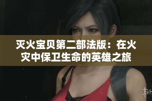 灭火宝贝第二部法版：在火灾中保卫生命的英雄之旅