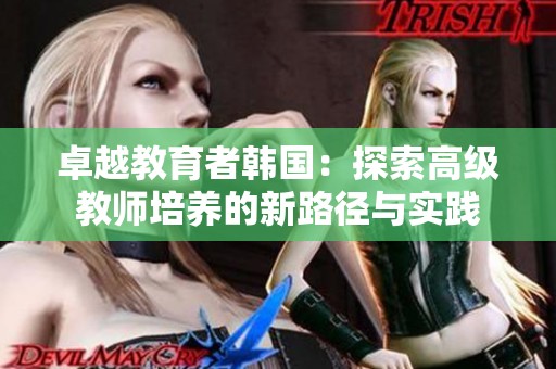 卓越教育者韩国：探索高级教师培养的新路径与实践