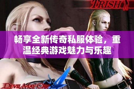 畅享全新传奇私服体验，重温经典游戏魅力与乐趣