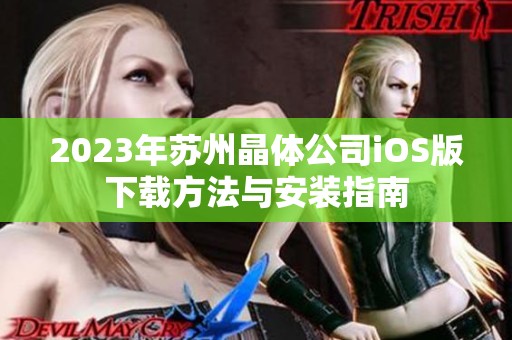 2023年苏州晶体公司iOS版下载方法与安装指南