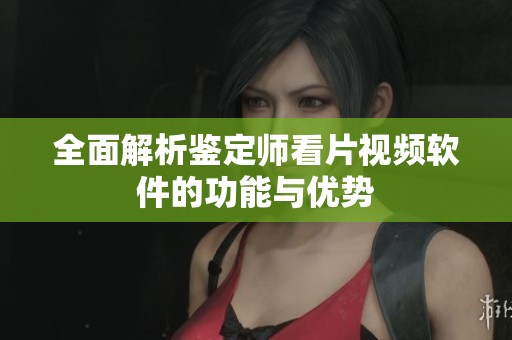 全面解析鉴定师看片视频软件的功能与优势