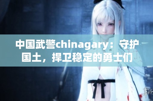 中国武警chinagary：守护国土，捍卫稳定的勇士们