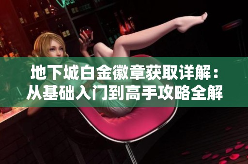 地下城白金徽章获取详解：从基础入门到高手攻略全解析