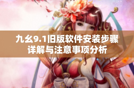 九幺9.1旧版软件安装步骤详解与注意事项分析
