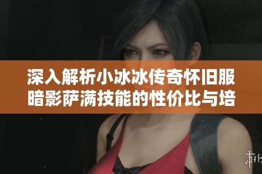 深入解析小冰冰传奇怀旧服暗影萨满技能的性价比与培养策略
