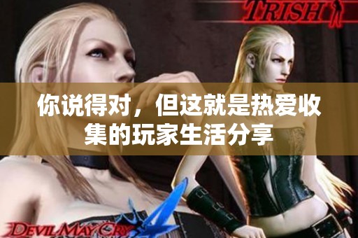 你说得对，但这就是热爱收集的玩家生活分享