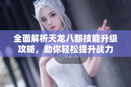 全面解析天龙八部技能升级攻略，助你轻松提升战力