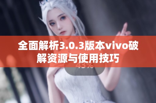全面解析3.0.3版本vivo破解资源与使用技巧