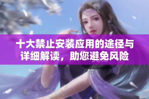 十大禁止安装应用的途径与详细解读，助您避免风险