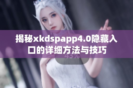 揭秘xkdspapp4.0隐藏入口的详细方法与技巧