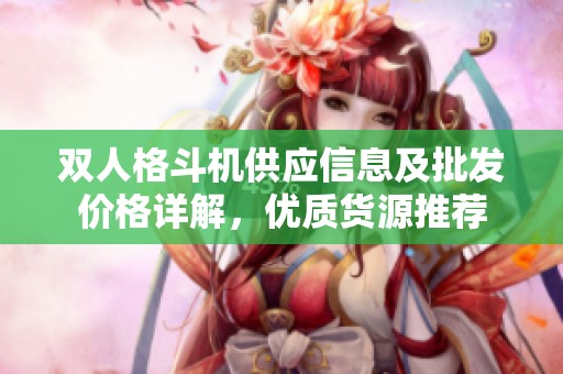 双人格斗机供应信息及批发价格详解，优质货源推荐