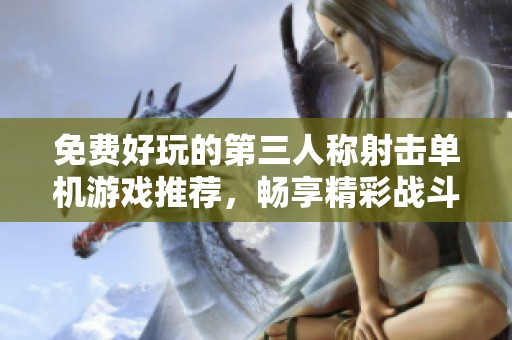 免费好玩的第三人称射击单机游戏推荐，畅享精彩战斗乐趣