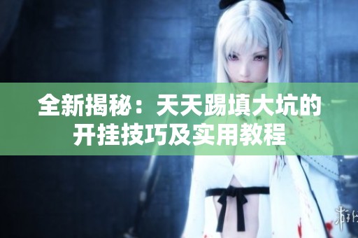 全新揭秘：天天踢填大坑的开挂技巧及实用教程