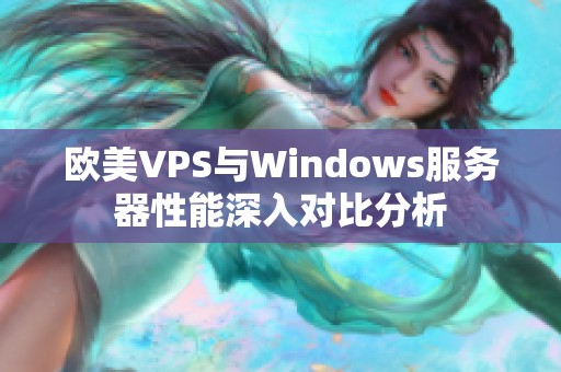 欧美VPS与Windows服务器性能深入对比分析