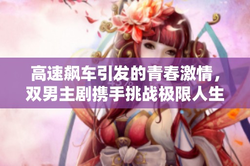 高速飙车引发的青春激情，双男主剧携手挑战极限人生