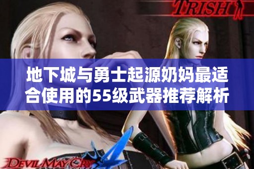 地下城与勇士起源奶妈最适合使用的55级武器推荐解析