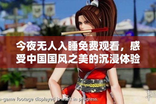 今夜无人入睡免费观看，感受中国国风之美的沉浸体验