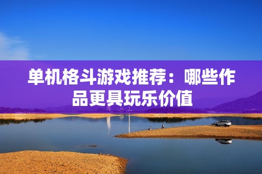 单机格斗游戏推荐：哪些作品更具玩乐价值