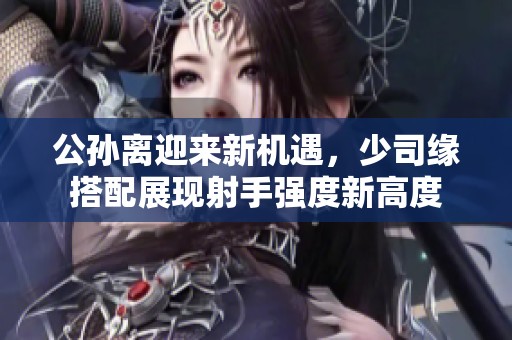 公孙离迎来新机遇，少司缘搭配展现射手强度新高度