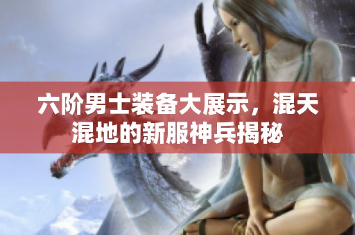 六阶男士装备大展示，混天混地的新服神兵揭秘