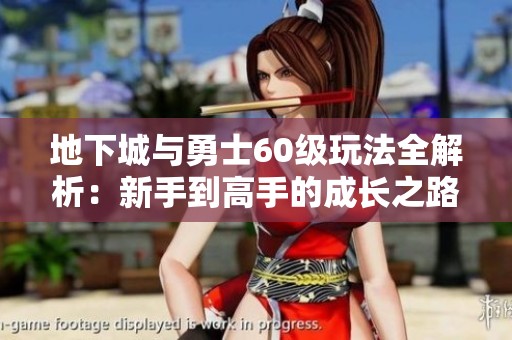 地下城与勇士60级玩法全解析：新手到高手的成长之路