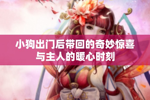 小狗出门后带回的奇妙惊喜与主人的暖心时刻